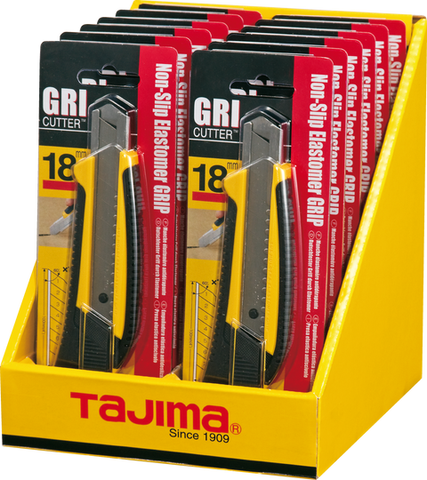 Tajima 3/4" Soft-Grip Auto-Lock Utility Knife