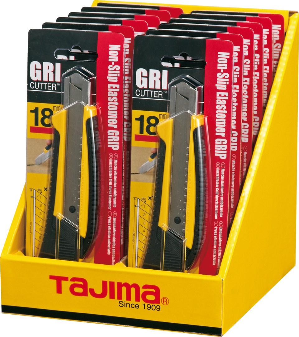 Tajima 3/4" Soft-Grip Auto-Lock Utility Knife