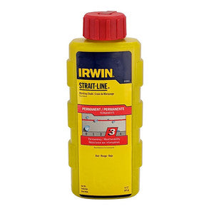 Irwin Strait-Line 8 oz Permanent Red Chalk