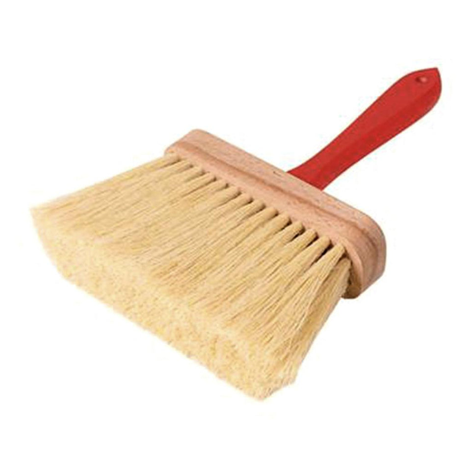 6.5" x 2" Masonry / Tampico Water Brush - Red Handle